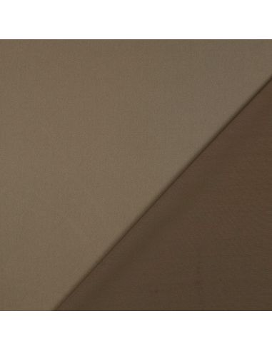 Tejido micro satén tacto seda - Topo
