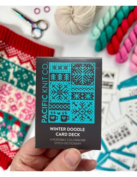 Cartas Doodles – Invierno – Baraja de Cartas