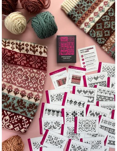 Cartas Doodles – Primavera – Baraja de Cartas