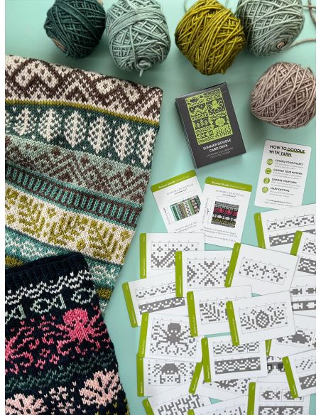 Cartas Doodles – Verano – Baraja de Cartas