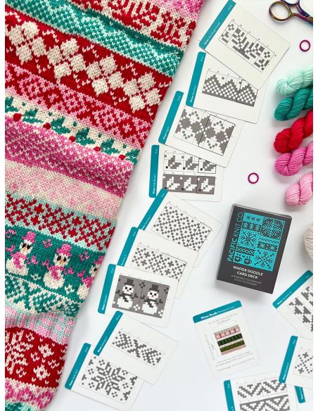Cartas Doodles – Invierno – Baraja de Cartas