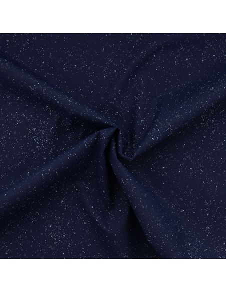 Tela de lona impermeable para chubasquero - Batik azul