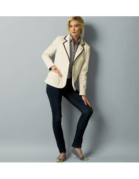 Patrón de chaqueta - Butterick 5926
