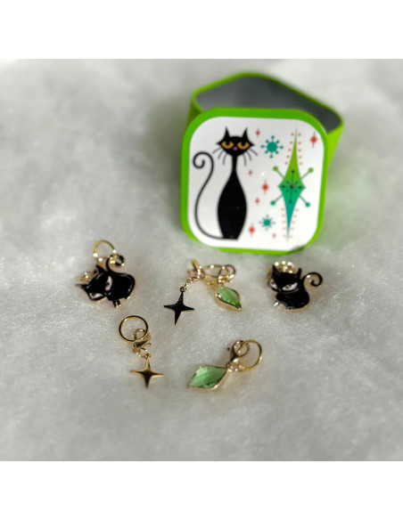Juego de 12 anillos marcadores de puntos - Kitty Kitty