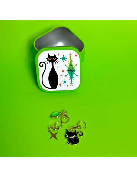 Juego de 12 anillos marcadores de puntos - Kitty Kitty