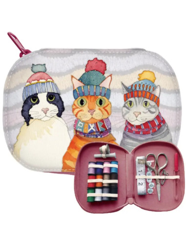 Kit de costura - Gato y gorro