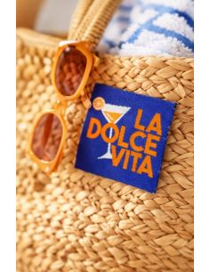 Lote de 4 etiquetas para coser - La dolce vita 2