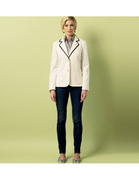 Patrón de chaqueta - Butterick 5926